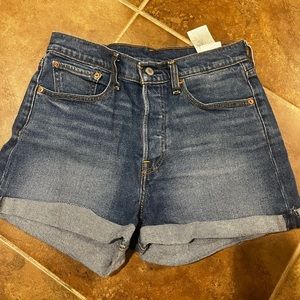 Levi’s high waisted shorts